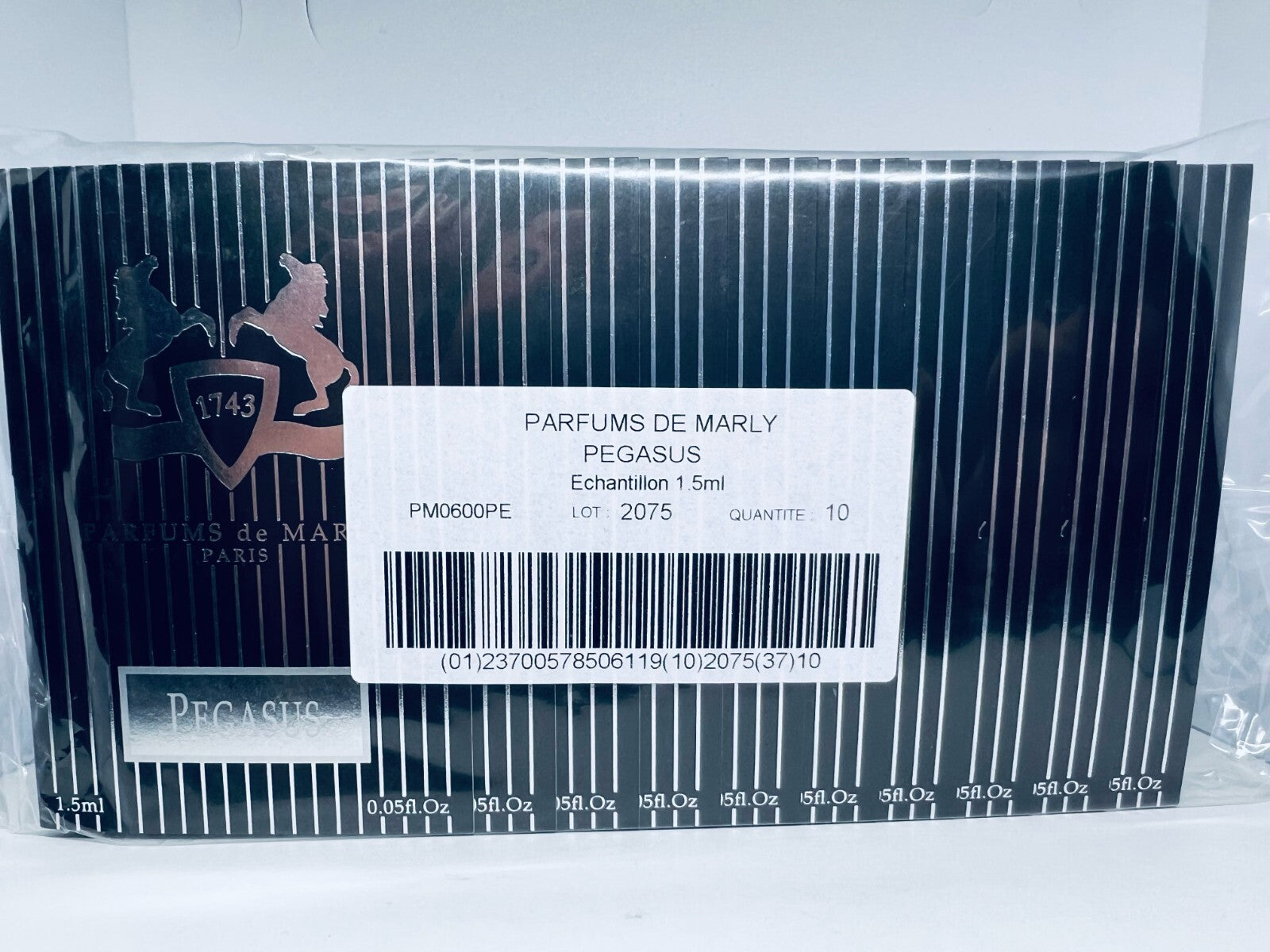 Parfums De Marly Pegasus Eau de Parfum x 10 Sample Vials Spray 0.05oz/1.5ml