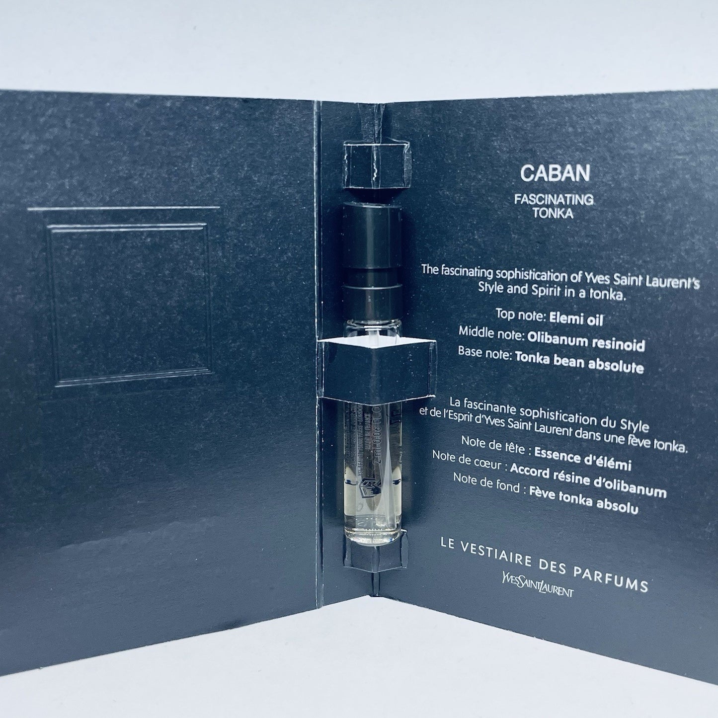 Yves Saint Laurent Caban Eau de Parfum Sample Spray 2ml