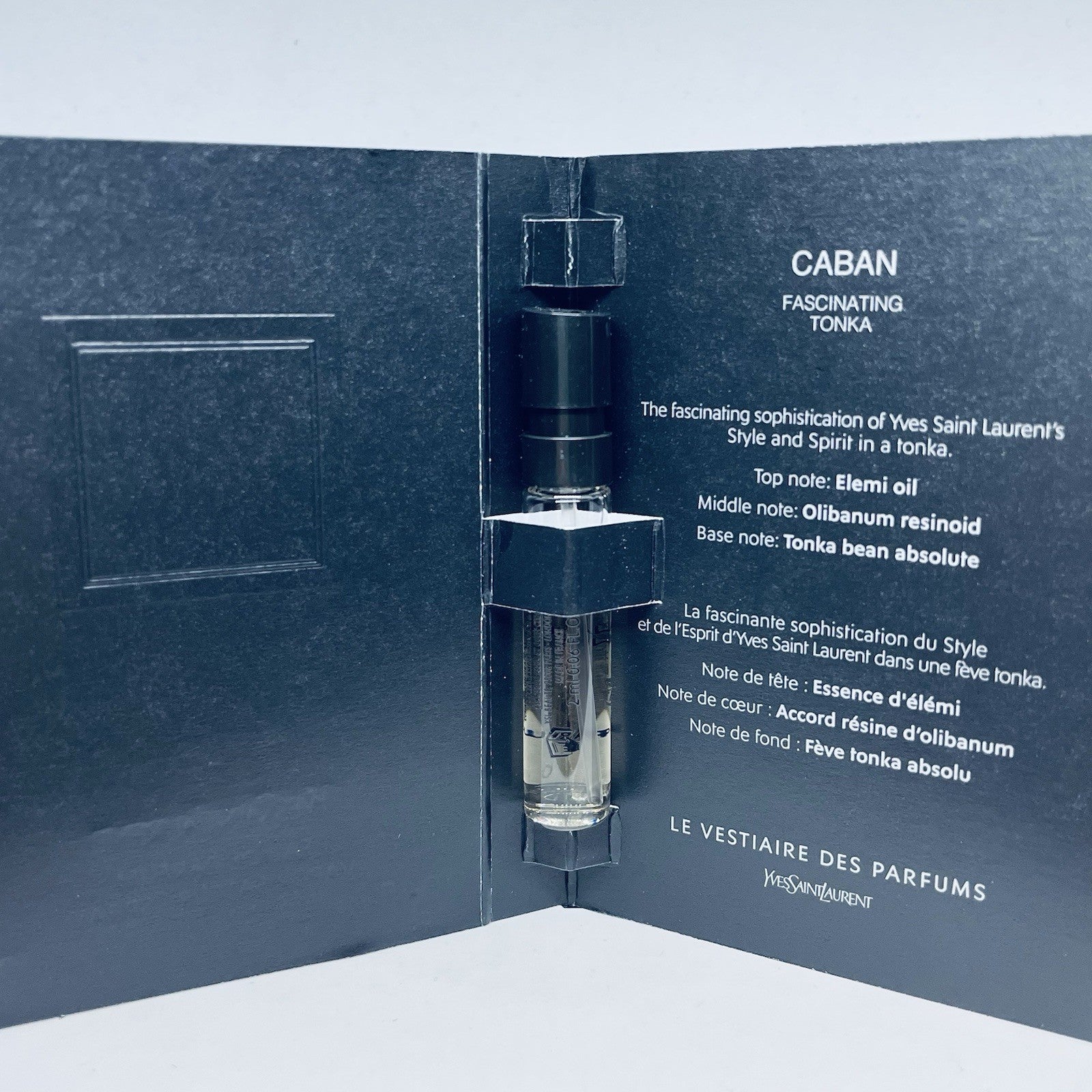 Yves Saint Laurent Caban Eau de Parfum Sample Spray 2ml