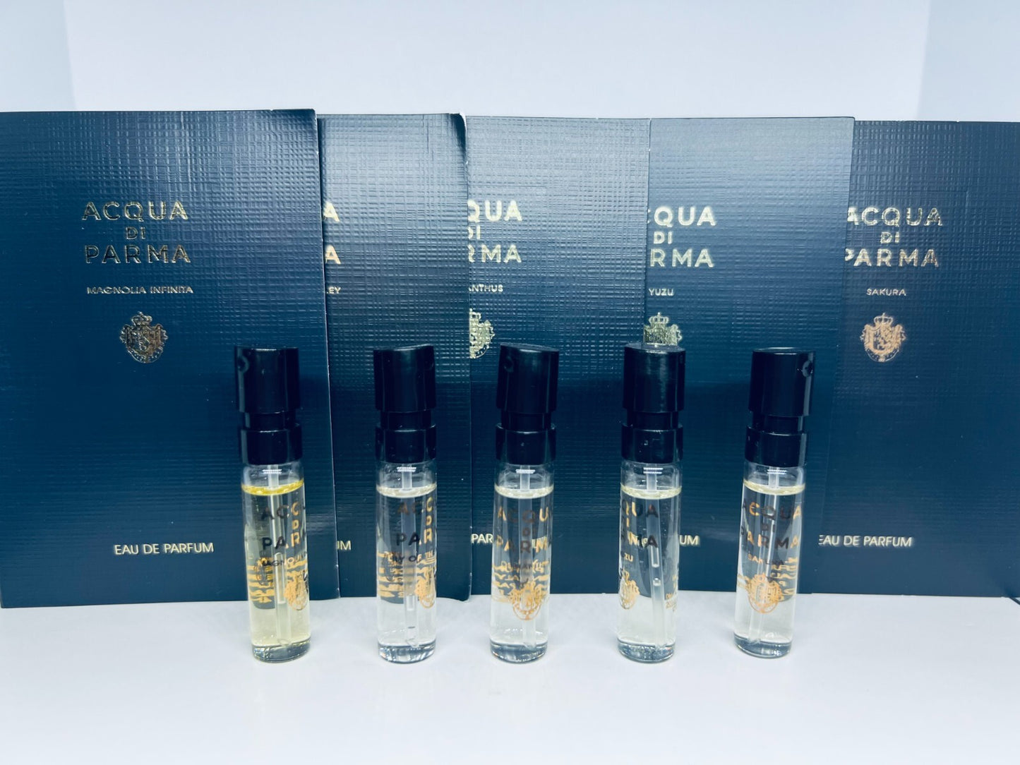 Acqua di Parma Women Perfume Collection Sample Spray 5Pc Set