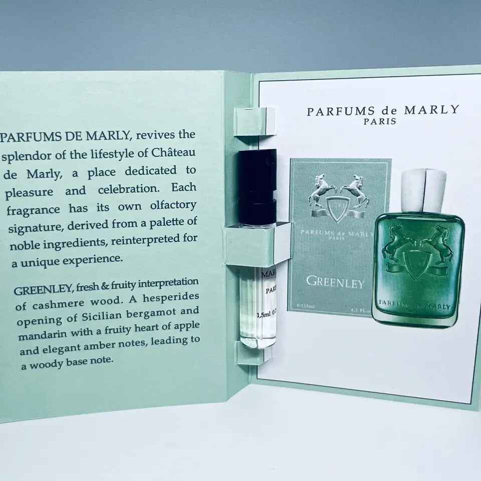 Parfums De Marly Cologne Collection For Men Sample Vials Spray 16pc Set