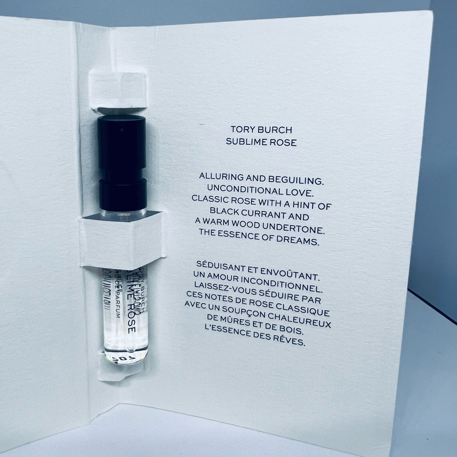 TORY BURCH Perfume Collection For Women Sample Spray Vials Set of 5