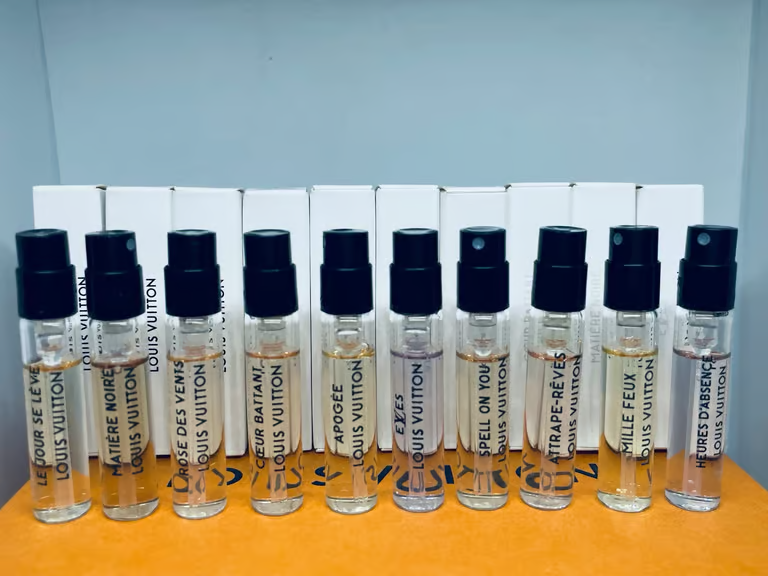 Louis Vuitton Women Perfume Discovery Sample Spray 10pc Set