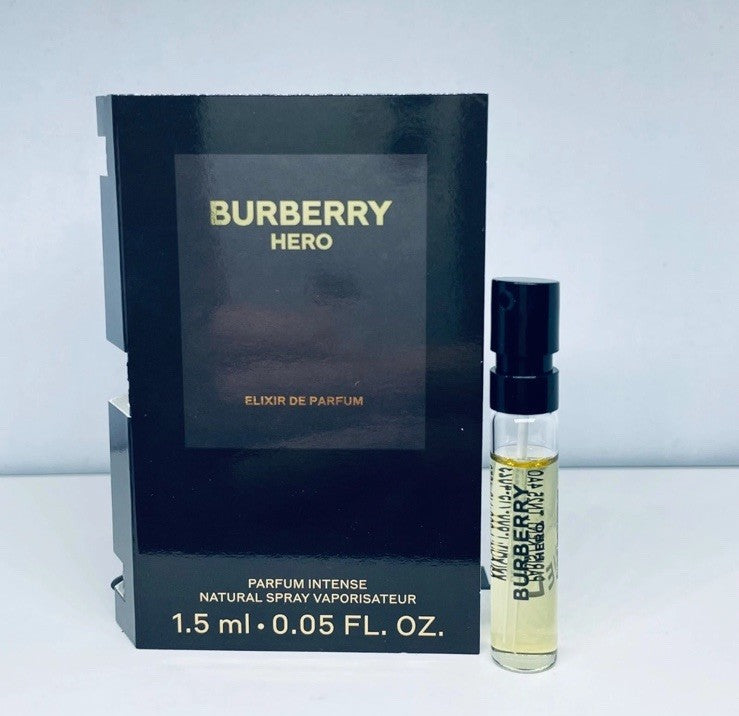 Burberry Hero Elixir de Parfum Intense Sample Spray 1.5ml New 2026