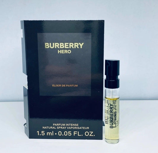 Burberry Hero Elixir de Parfum Intense Sample Spray 1.5ml New 2026