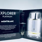12 Montblanc Explorer Platinum Eau de Parfum For Men Sample Spray 2ml /0.06oz