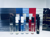 Jimmy Choo Cologne Collection For Men Sample Spray 6pc Set