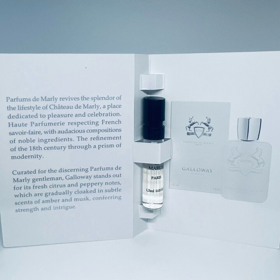 Parfums De Marly Cologne Collection For Men Sample Vials Spray 16pc Set