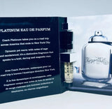 Coach Platinum Eau de Parfum Sample Spray 2ml