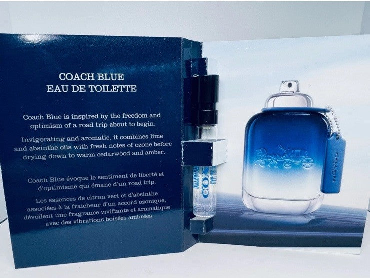 Coach Blue Eau de Toilette Sample Spray 2ml