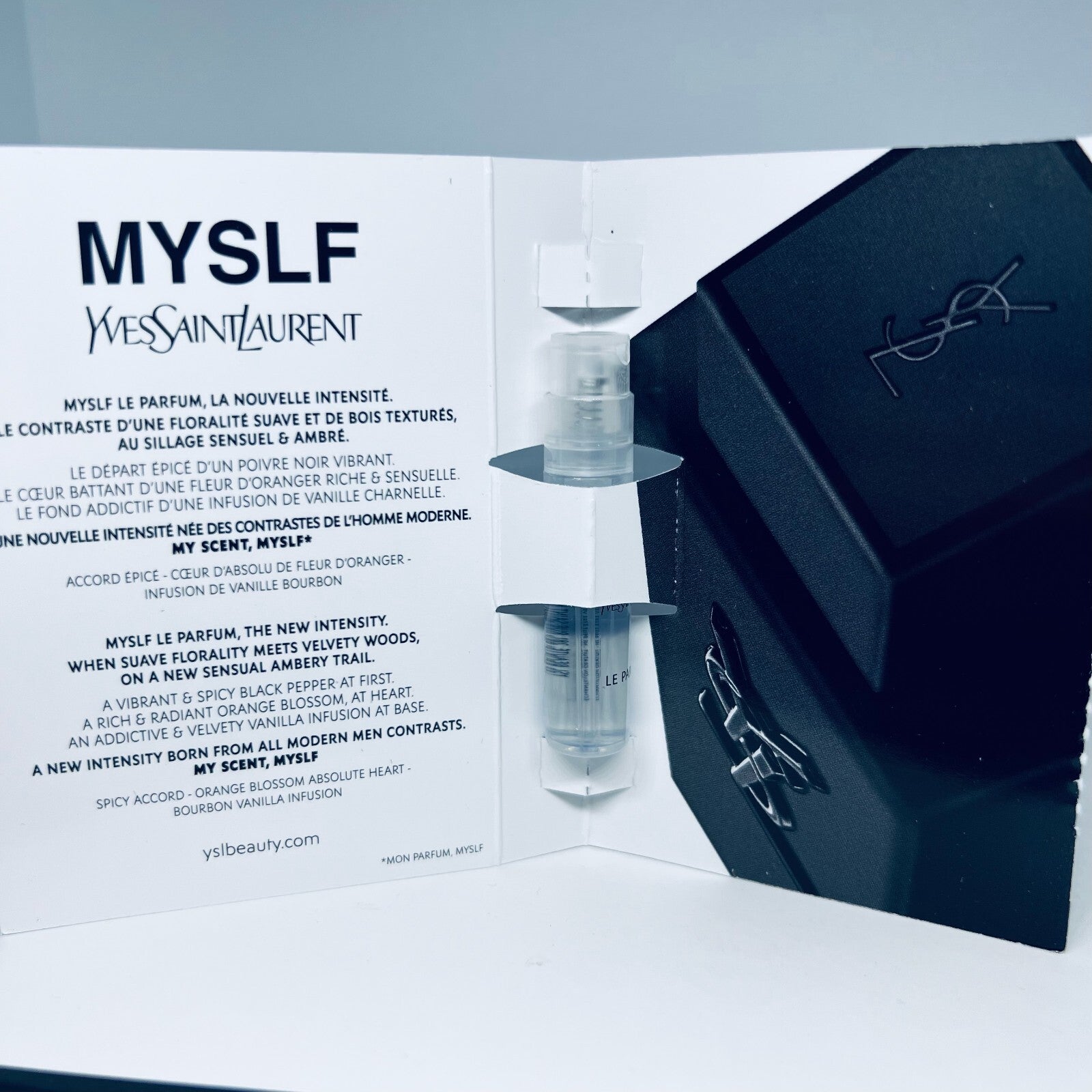 Yves Saint Laurent MYSLF Le Parfum Sample Spray 1.2ml / 0.04 oz New 2024
