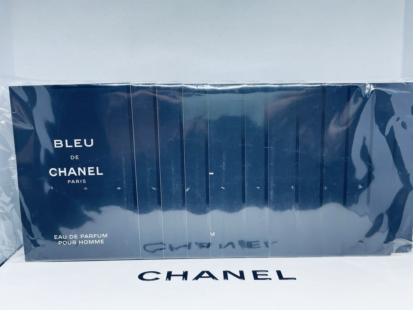 CHANEL BLEU DE CHANEL EAU DE PARFUM 1.5ml .05fl oz x 12 COLOGNE SPRAY SAMPLE