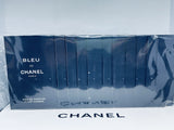 CHANEL BLEU DE CHANEL EAU DE PARFUM 1.5ml .05fl oz x 12 COLOGNE SPRAY SAMPLE