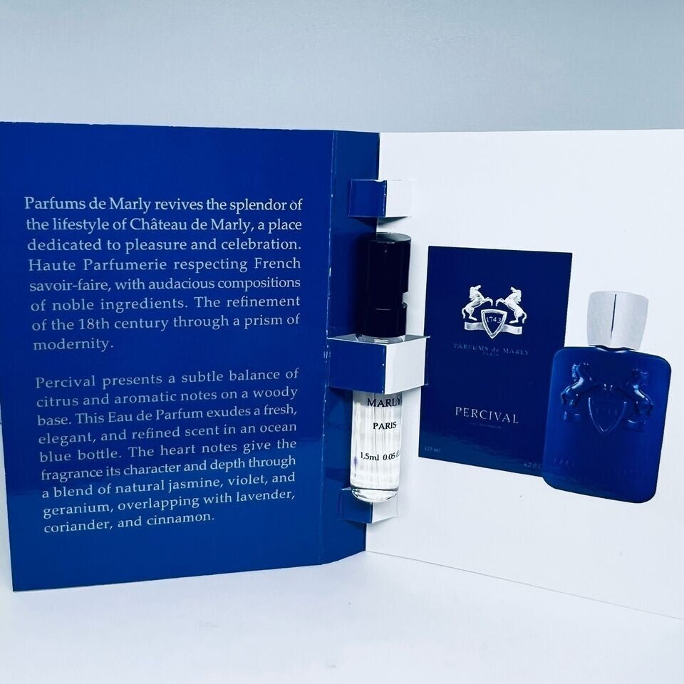 Parfums De Marly Cologne Collection For Men Sample Vials Spray 16pc Set