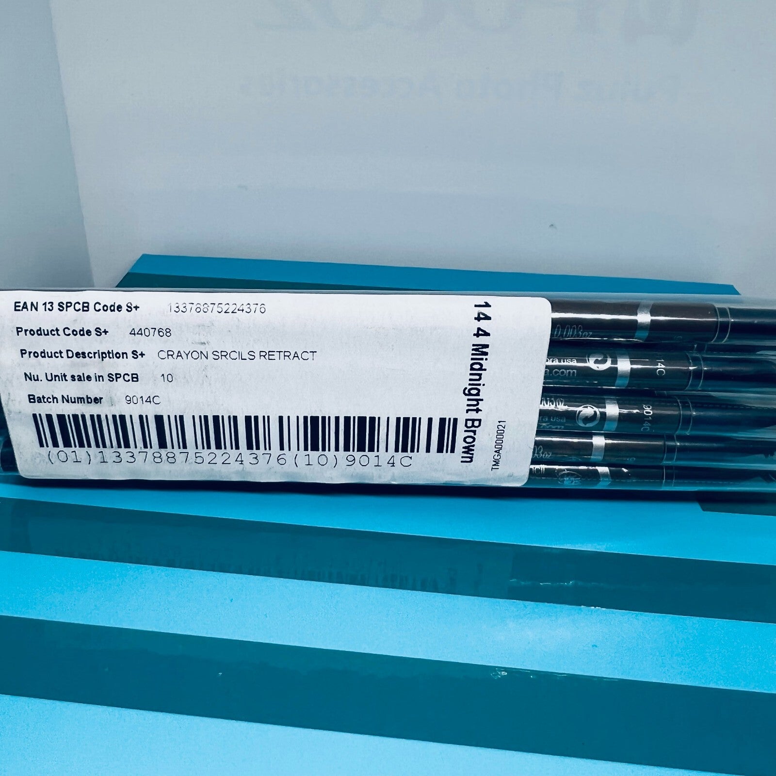 10x SEPHORA COLLECTION retractable Brow Pencil Waterproof 04 Midnight brown
