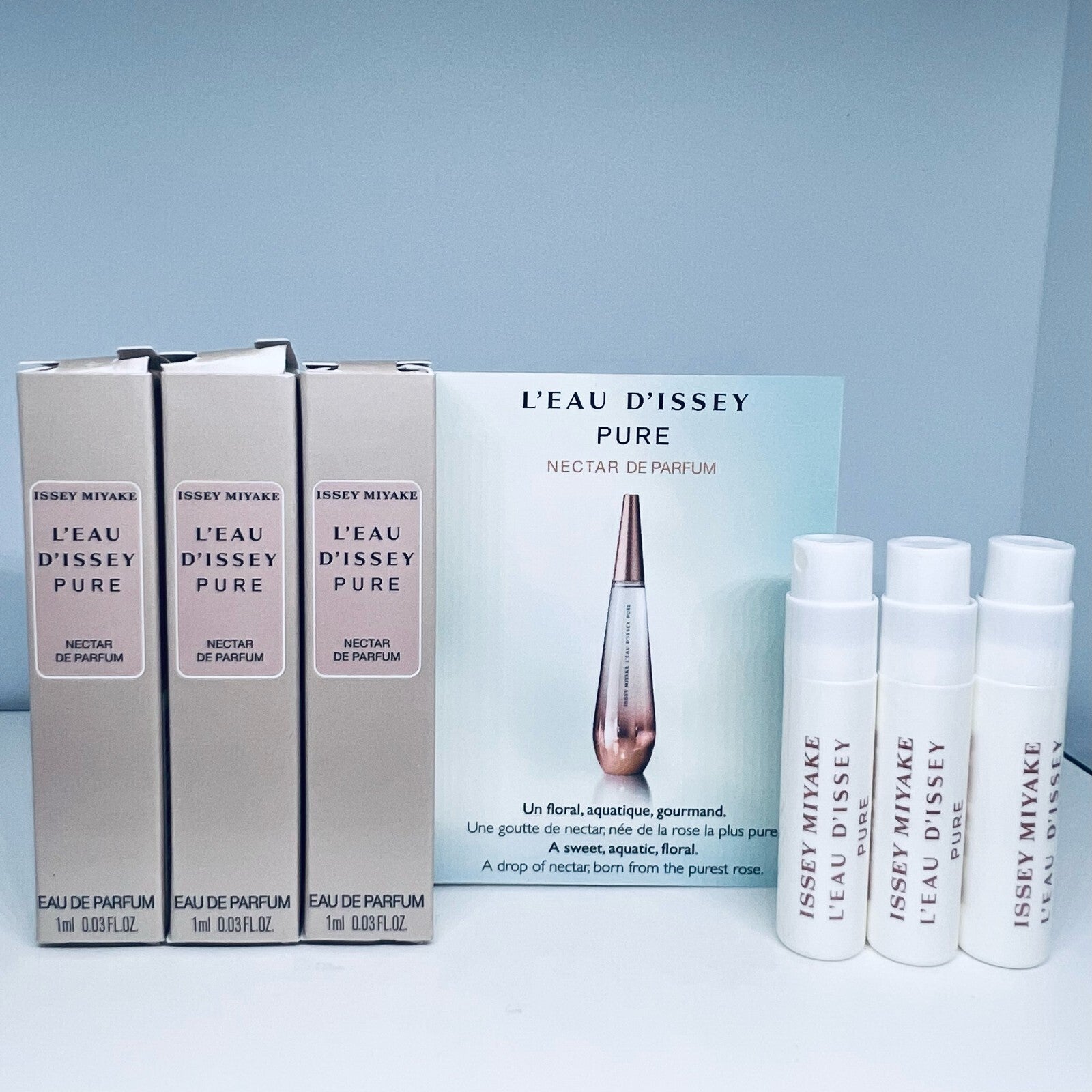 3 Issey Miyake Perfume Sample Spray 0.6ml/1ml -Choose Your Scents