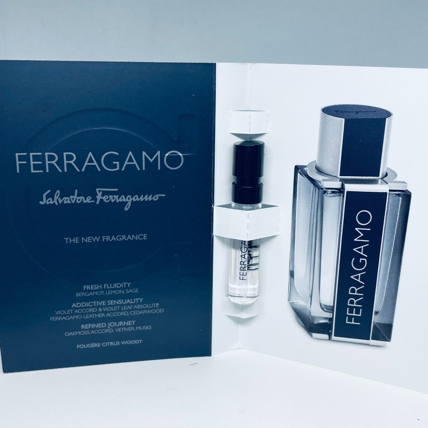 Salvatore Ferragamo Pour Homme Cologne Collection Sample Spray 7pc Set