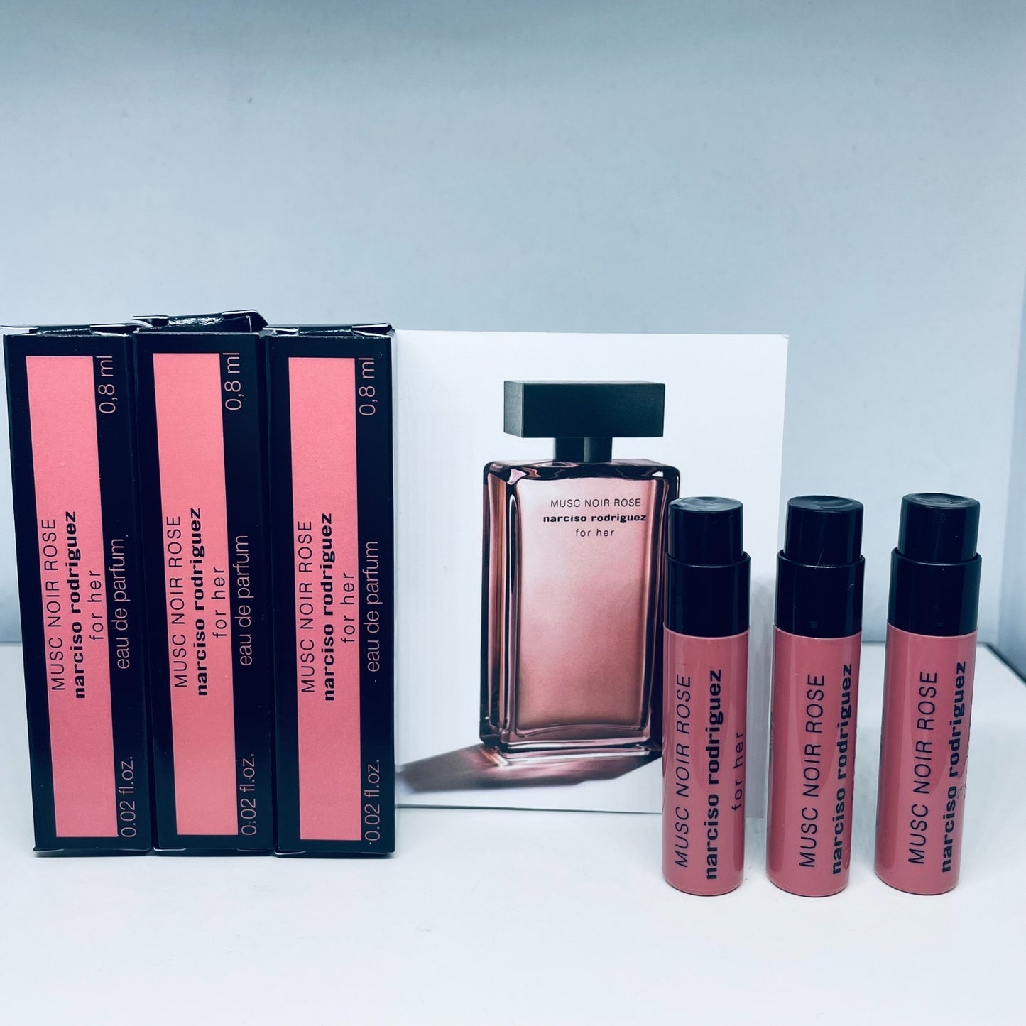 3 Narciso Rodriguez Perfume Sample Spray 0.6ml - 1ml -Choose Your Scents
