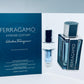 Salvatore Ferragamo Pour Homme Cologne Collection Sample Spray 7pc Set