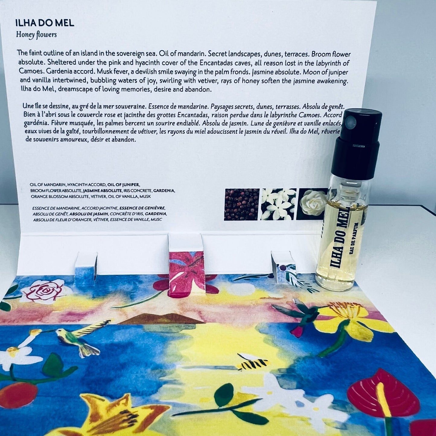 Memo Paris Ilha Do Mel Eau de Parfum Sample Spray Vial 1.5ml / 0.05 oz