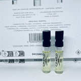 2Pc CREED Original Santal EDP Sample Spray Vials 1.7ml