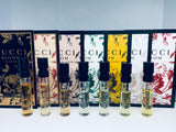 Gucci Bloom Women Perfume Collection Sample Spray Vials 7pc Set