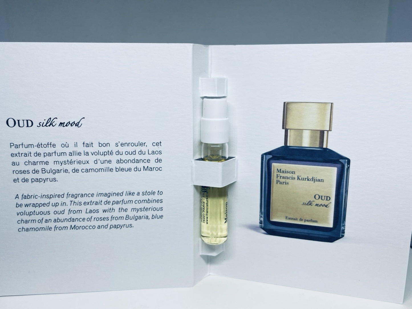Maison Francis Kurkdjian Oud Perfume Discover Collection Sample Spray 6pc Set