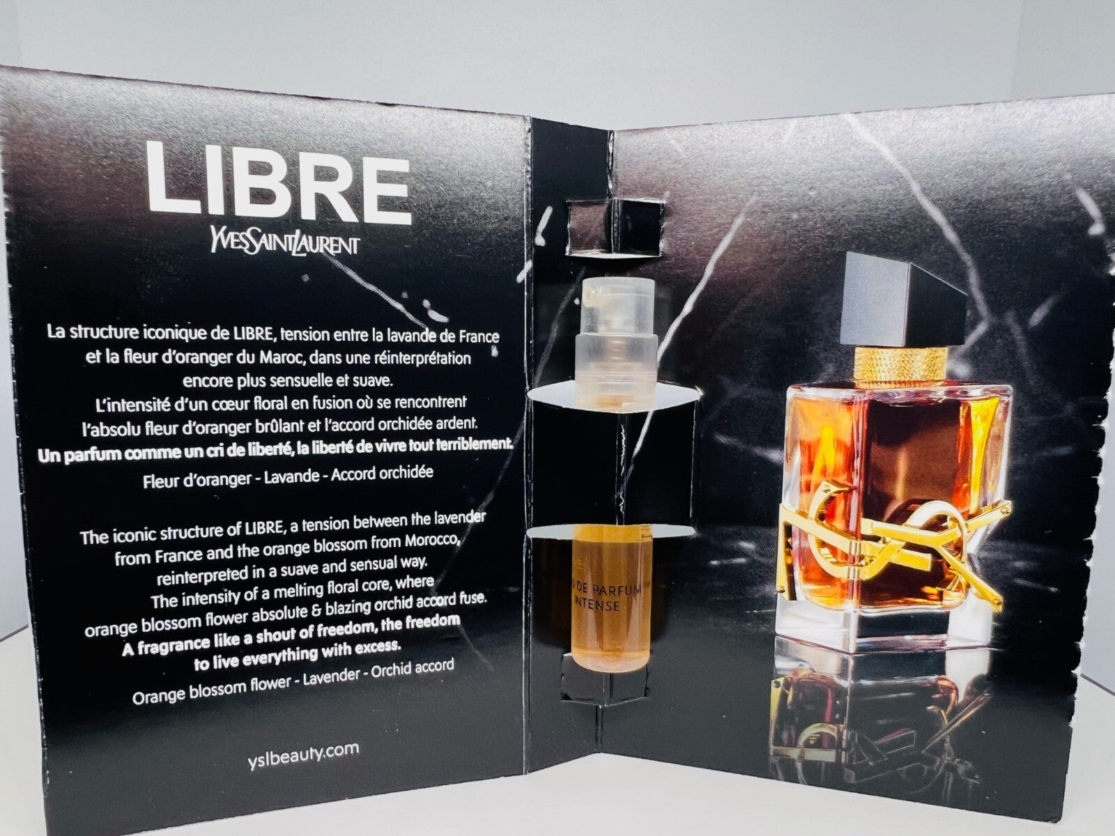 Yves Saint Laurent Libre Perfume Collection Sample Spray 7pc Set