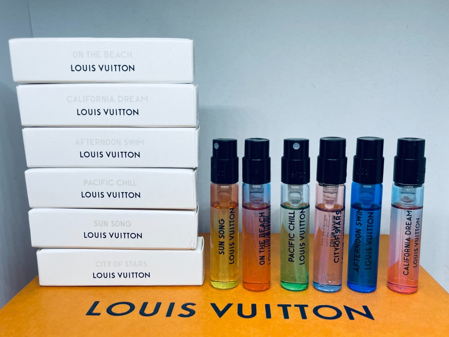 Louis Vuitton Cologne Perfumes Collection For Unisex Sample Vials Spray 6Pc Set