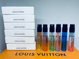 Louis Vuitton Cologne Perfumes Collection For Unisex Sample Vials Spray 6Pc Set