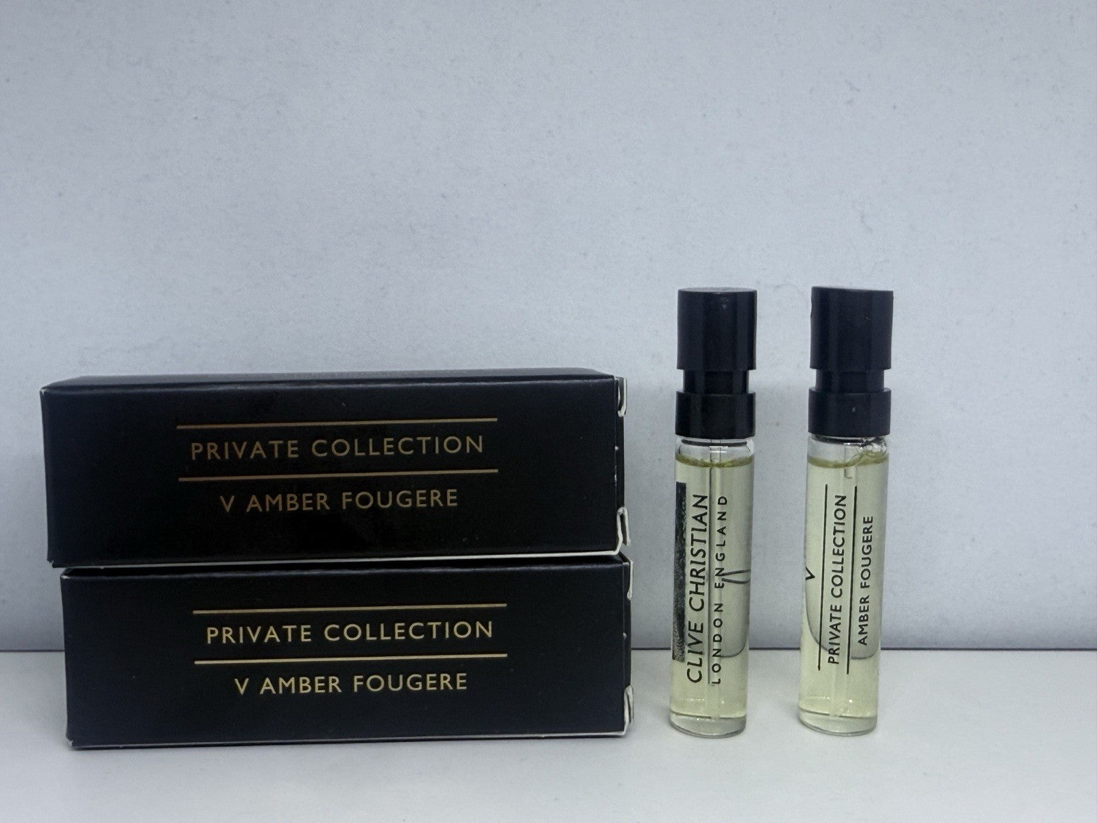 Clive Christian Amber Fougere EDP 2ml x 2 Perfume Sample Spray