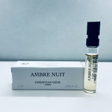Christian Dior AMBRE NUIT Eau de Parfum Sample Spray 2ml/0.06oz