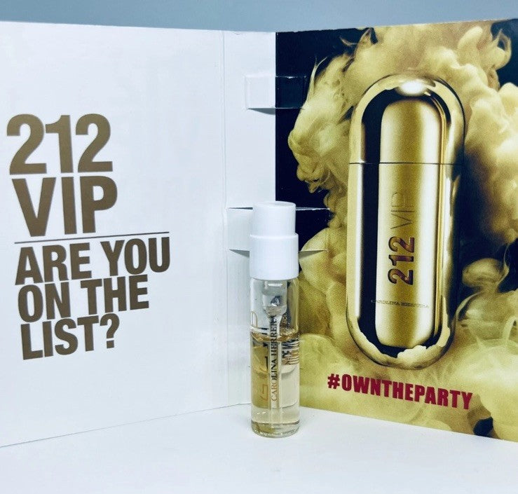 Carolina Herrera 212 VIP Eau de Parfum Sample Spray 1.5ml