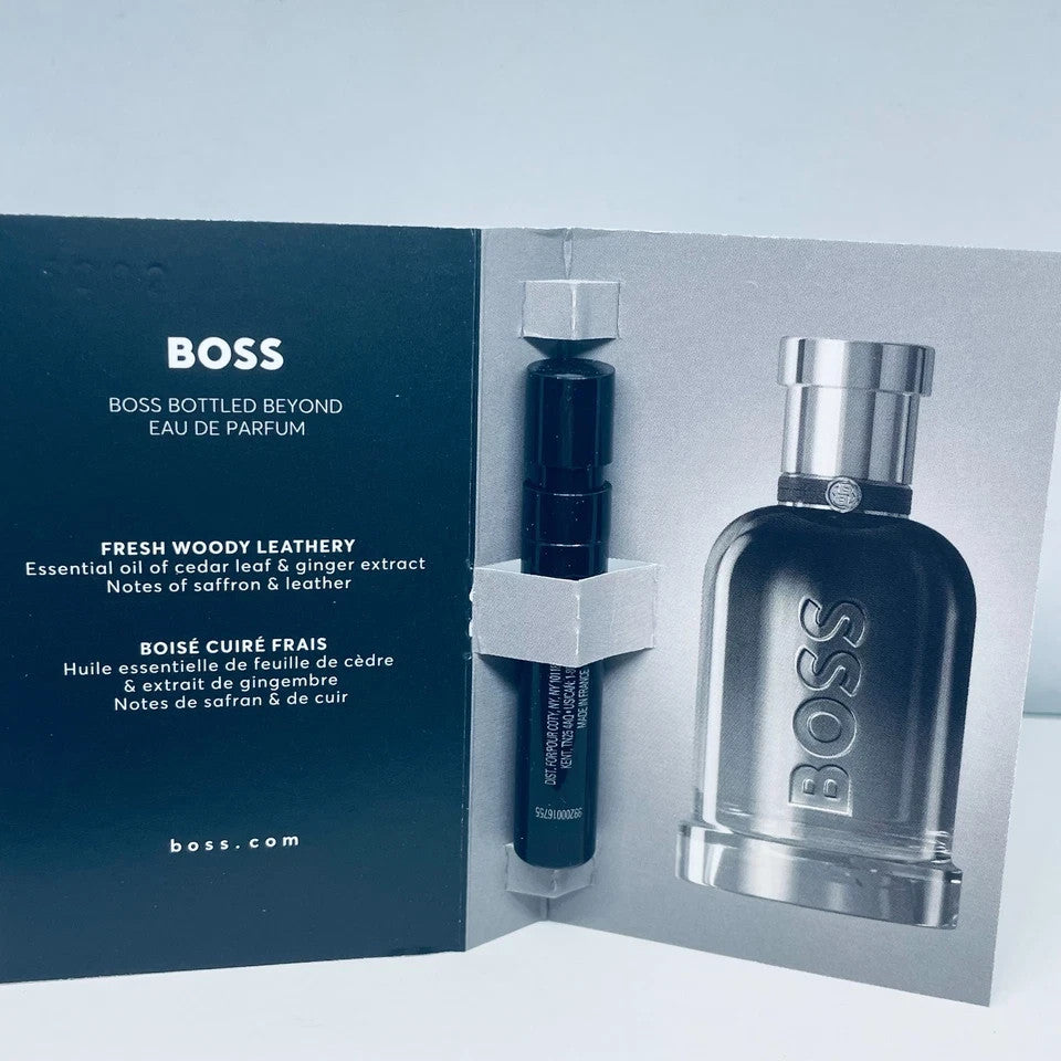Hugo Boss Men Cologne Collection Sample Spray Vials 7pc Set