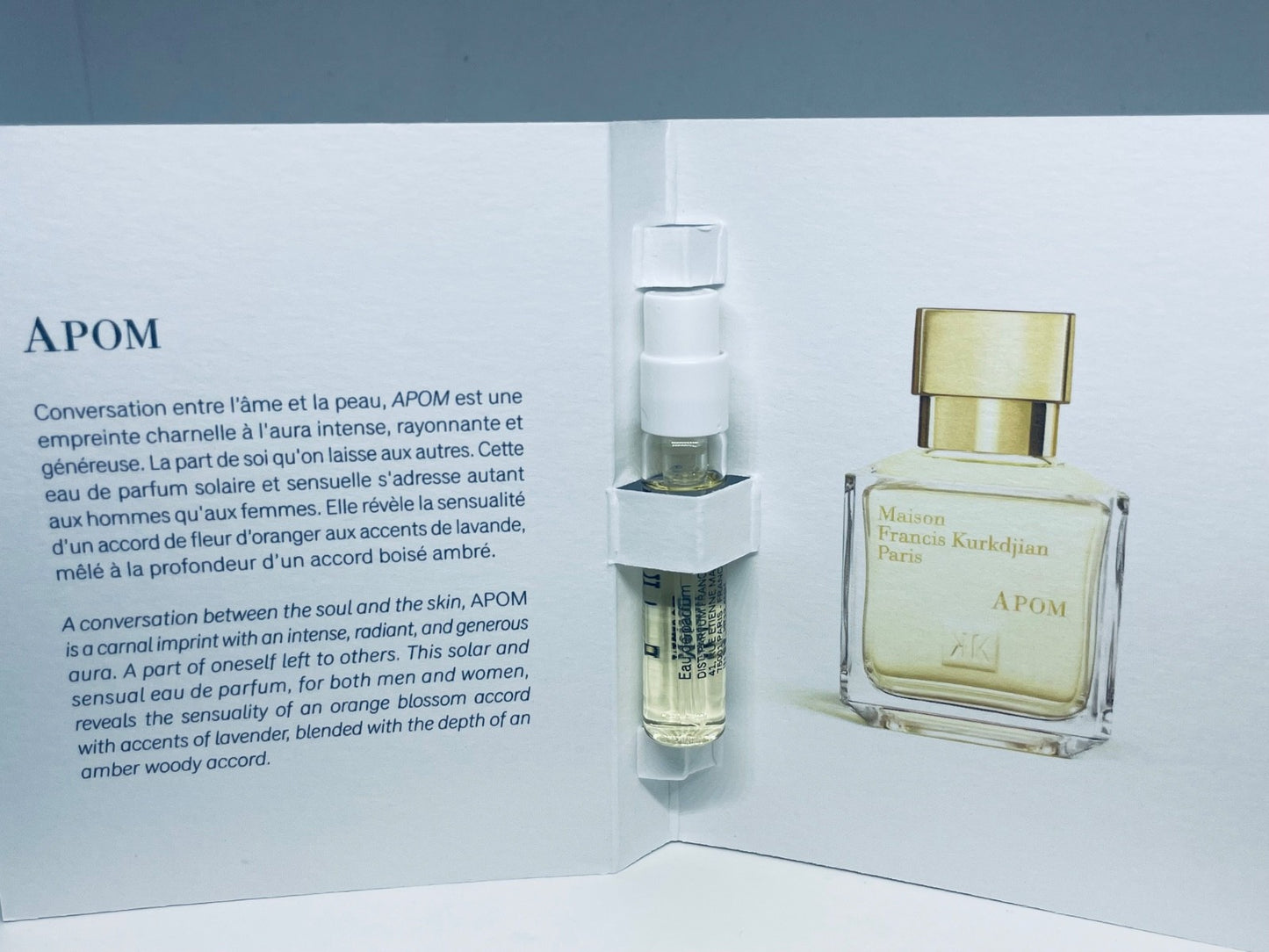 Maison Francis Kurkdjian Perfume Collection For Women Sample Spray 10pc Set 2ml