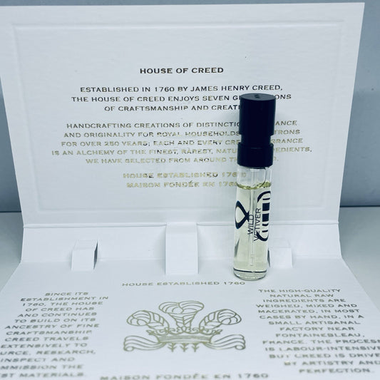 Creed WILD VETIVER  Eau de Parfum Sample Spray NEW RELEASE 2026