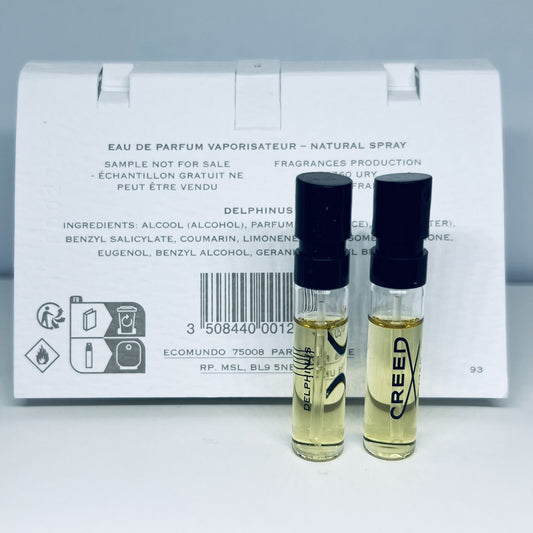2Pc Creed Delphinus EDP Sample Spray 1.7ml New Releases 2024
