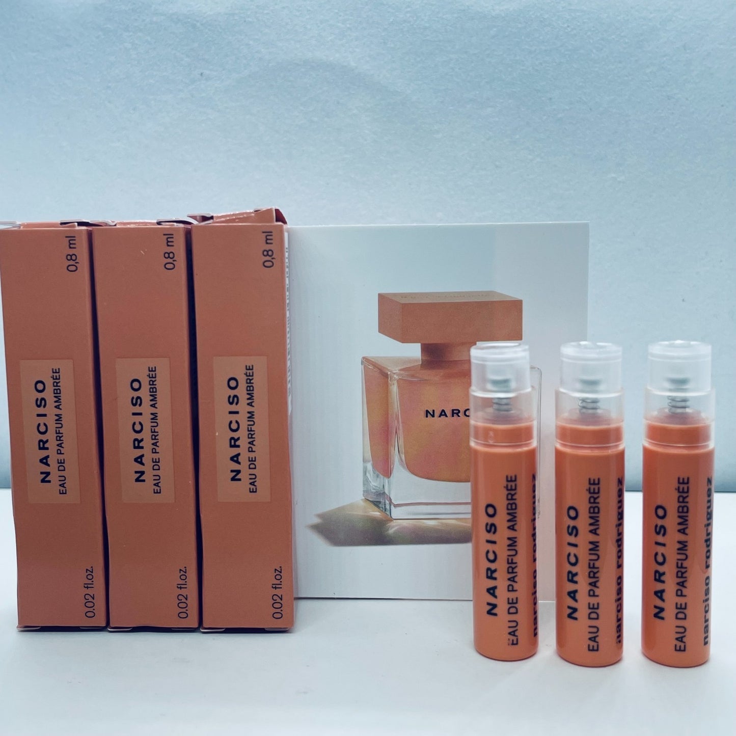 3 Narciso Rodriguez Perfume Sample Spray 0.6ml - 1ml -Choose Your Scents