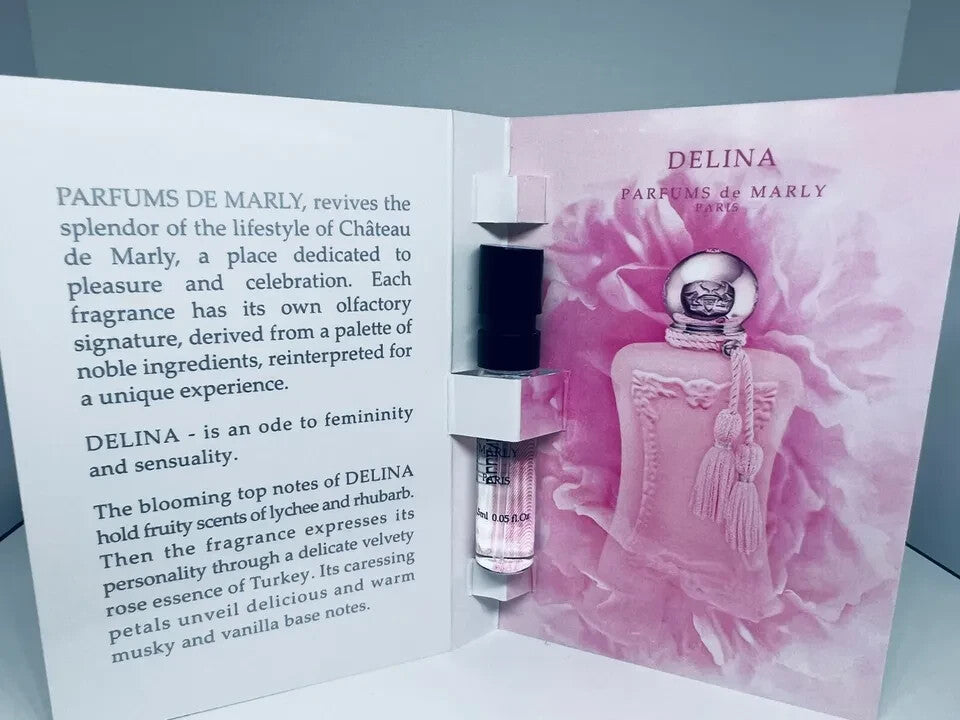 Parfums De Marly DELINA Discovery Sample Set 1.5ml / 0.05oz New