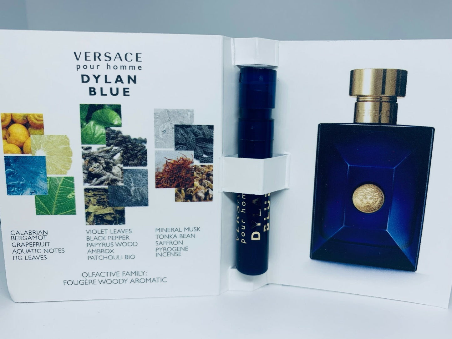 Versace Men Cologne Collection Sample Spray Vials 1ml / 0.03oz 10Pc Set
