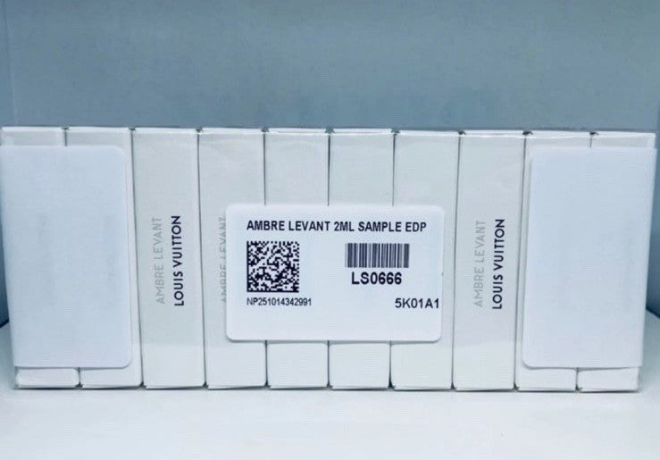 10 Pack Louis Vuitton Ambre Levant EDP Sample Spray 2ml/0.06oz New 2026