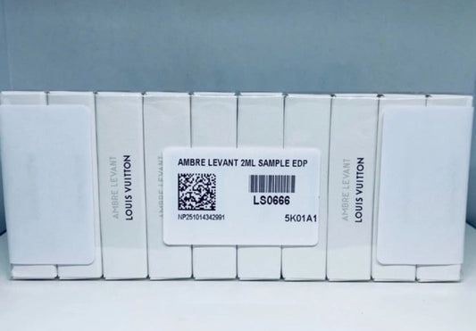 10 Pack Louis Vuitton Ambre Levant EDP Sample Spray 2ml/0.06oz New 2026