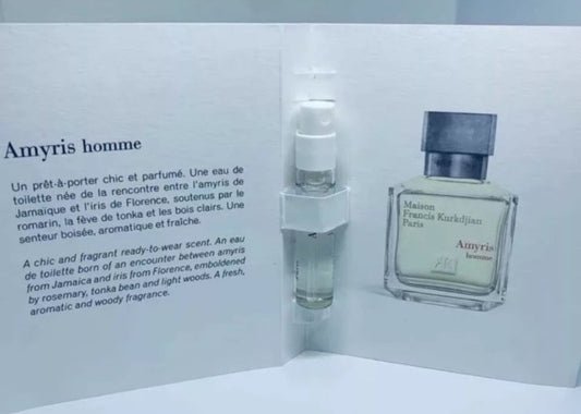 Maison Francis Kurkdjian Amyris Homme Eau de Toilette Sample Spray 2ml