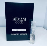 Giorgio Armani Armani Code Eau de Toilette Sample Spray 1.2ml