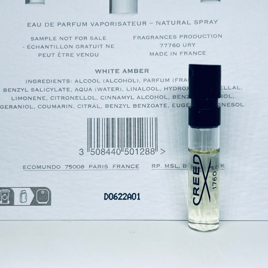 Creed White Amber Eau De Parfum Sample Spray 1.7ml