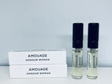2pc Amouage Honour Woman Eau de Parfum Sample Spray 2ml