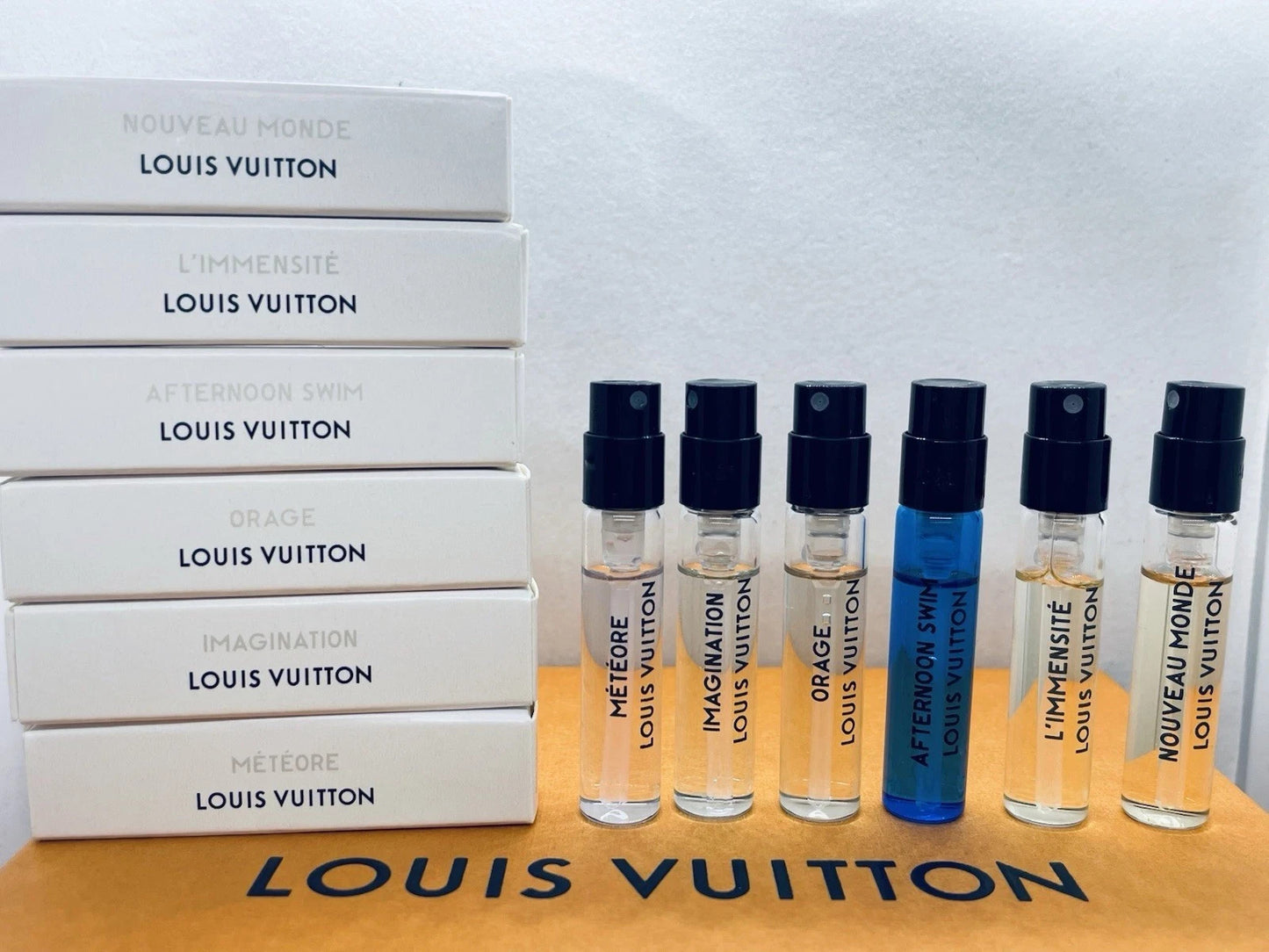Louis Vuitton Men Cologne Collection Sample Spray 6Pc Set 2ml/0.06oz