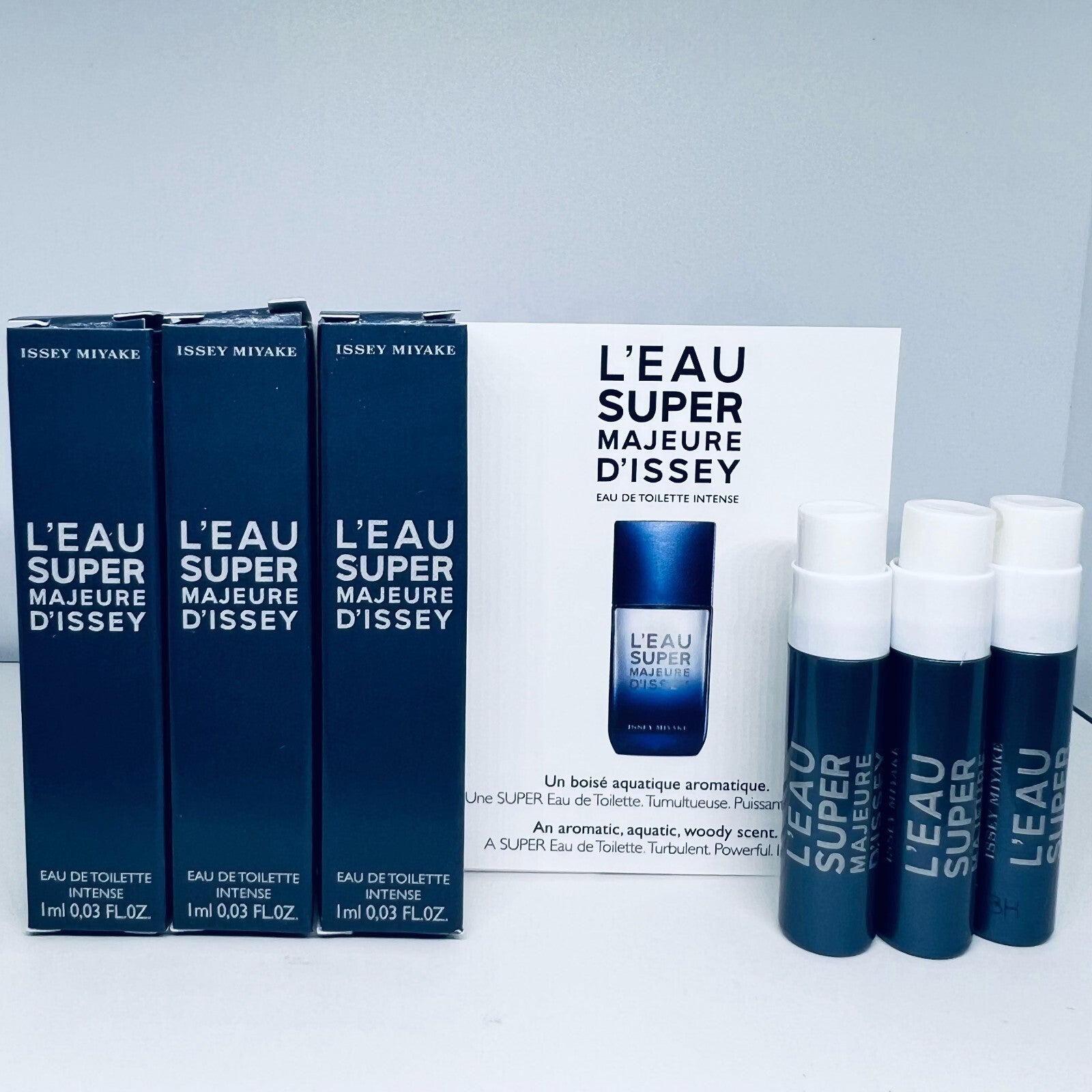 3 Issey Miyake Perfume Sample Spray 0.6ml/1ml -Choose Your Scents