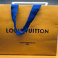 Authentic LOUIS VUITTON 8.75 X 7 X 4.5” Paper Gift/Shopping Bag