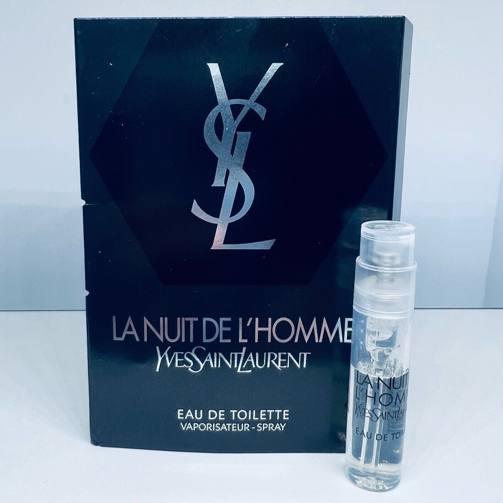 Yves Saint Laurent YSL La Nuit De L'Homme EDT Sample Spray 0.04 fl oz/ 1.2 ml